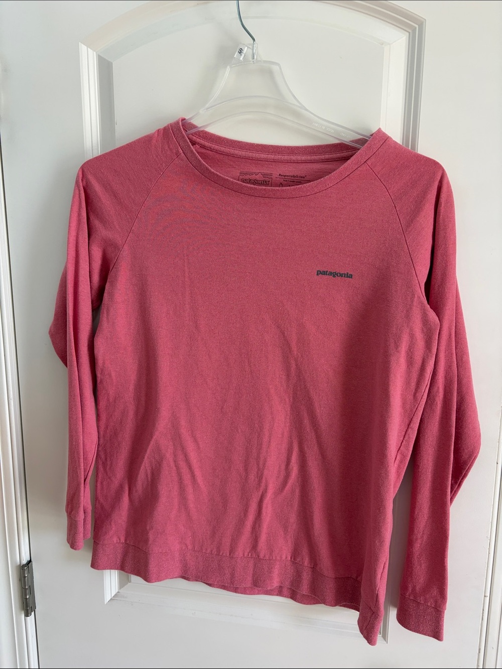 Patagonia Women's Long Sleeve Tee Pink
